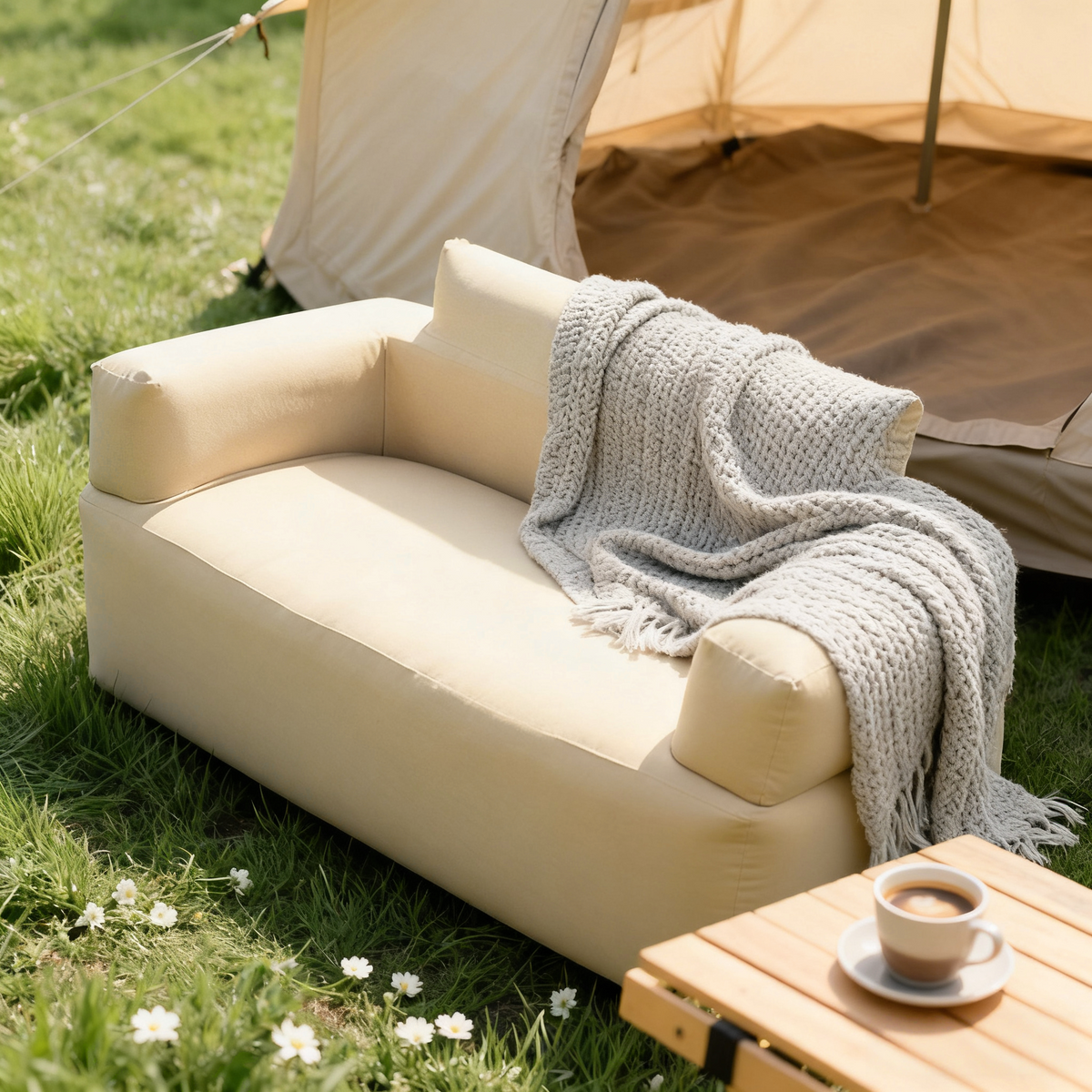 Double Lazy Inflatable Sofa