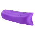 Outdoor Inflatable Lounger for One – Purple Fabric